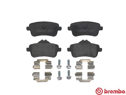 A.B.S. P 50 100 BREMBO Bremsbelagsatz, Scheibenbremse